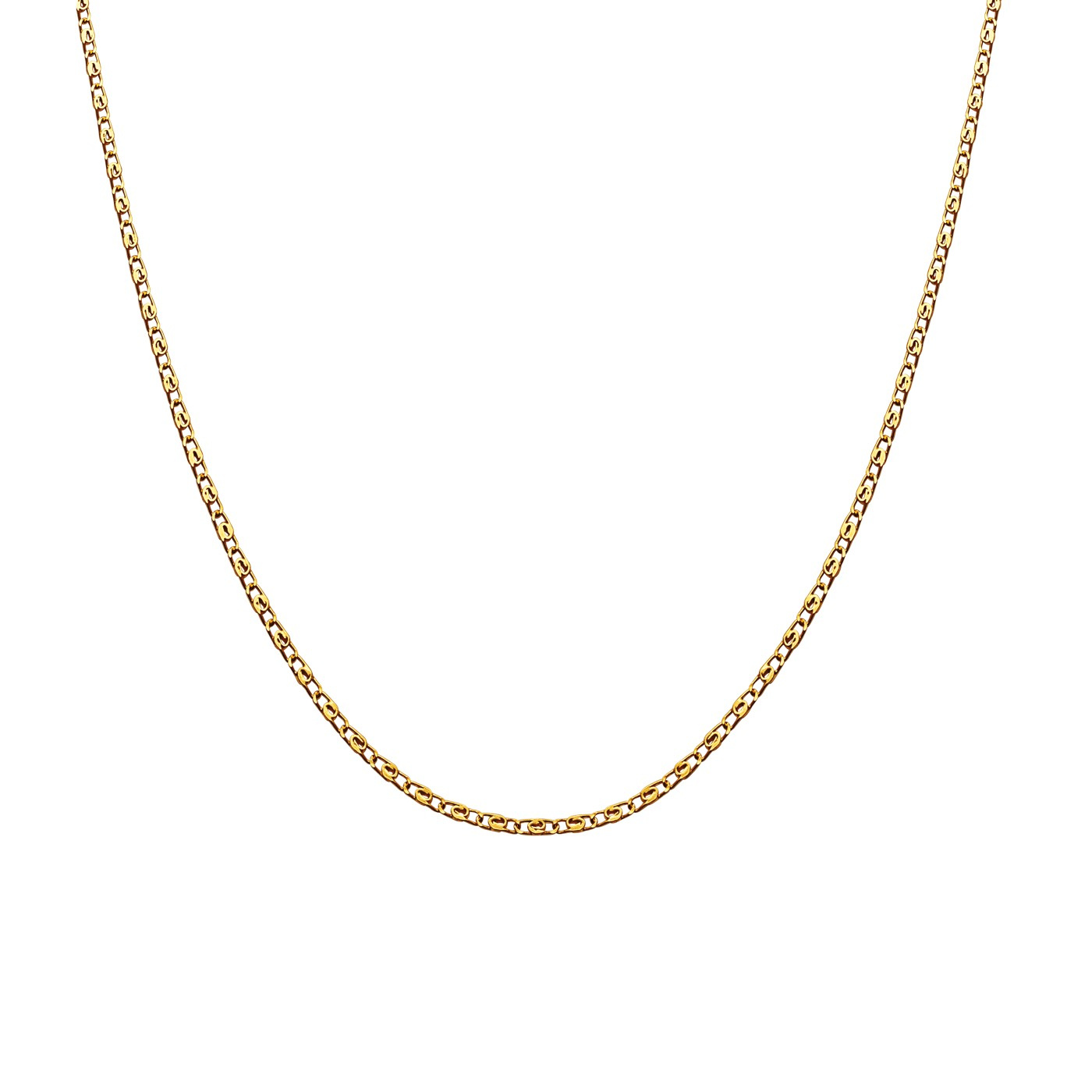 Eva Chocker Halsketten (Gold) 40 cm