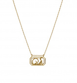 Zodiac skorpion Halsketten (Gold) 45 cm