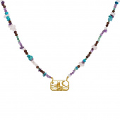 Zodiac Earth Taurus Halsketten (Gold)