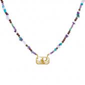 Zodiac Earth Capricorn Halsketten (Gold)