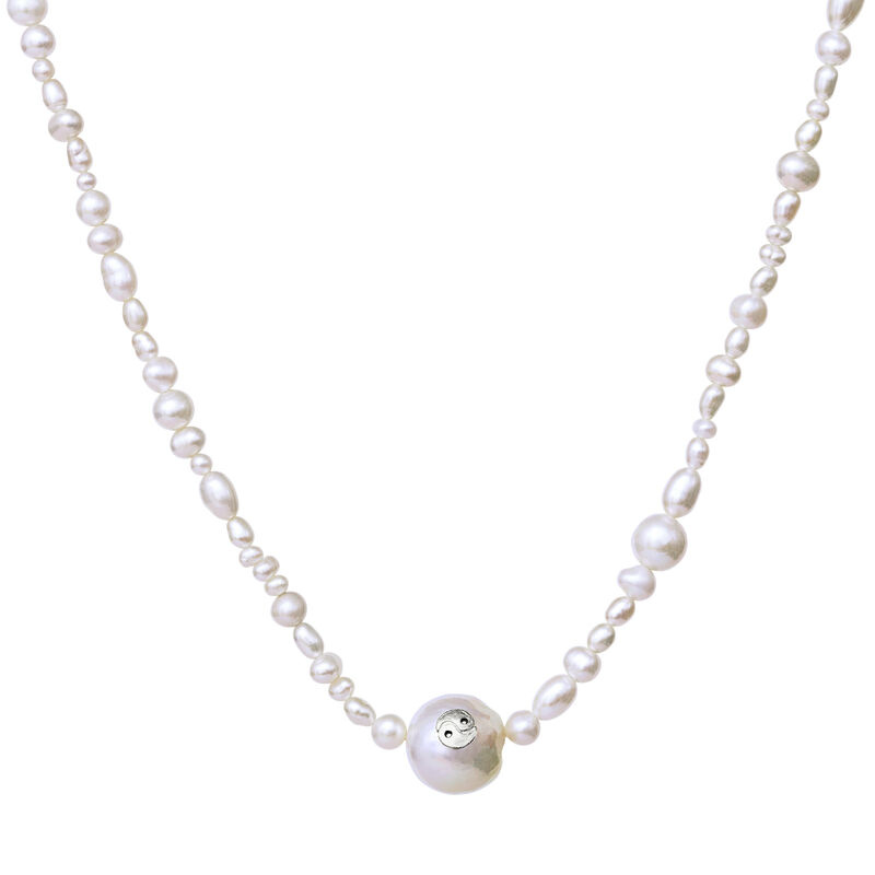 Maggie Halsketten Silber