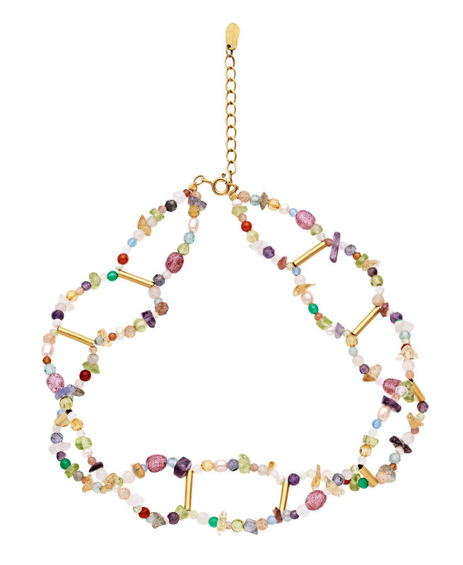 Yrsa Halsketten Gold 