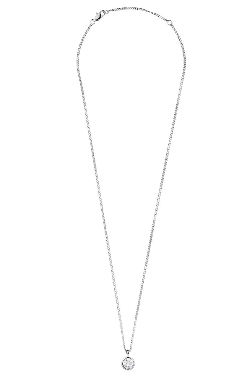 ETTE Silber CRYSTAL Halsketten