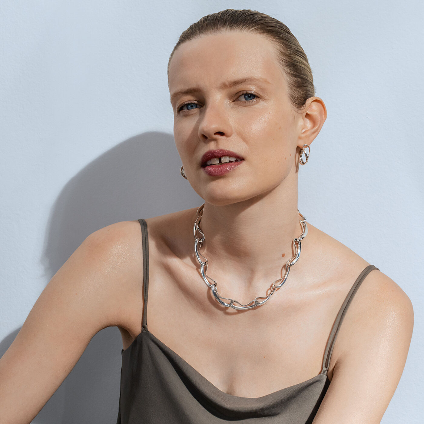 INFINITY Halsketten Silber