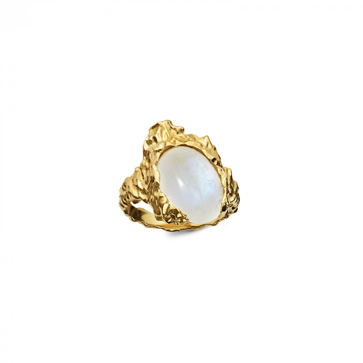 Goddess Ring Moonstone Gold 49