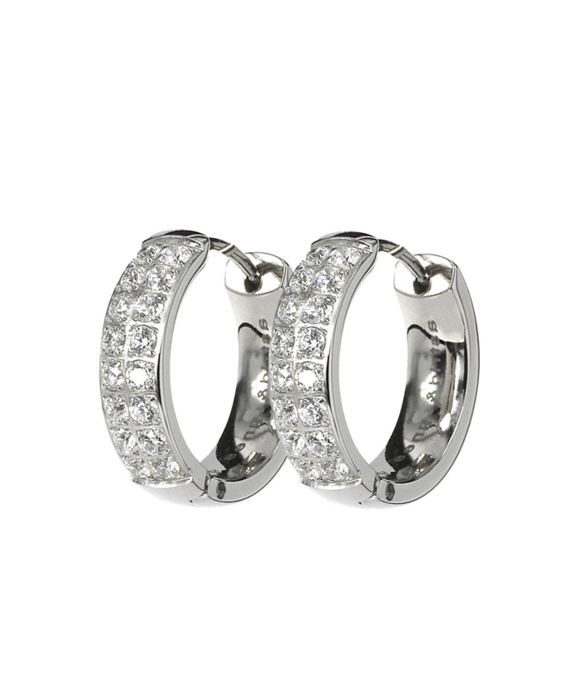 CLARISSA Ohrringe Stahl