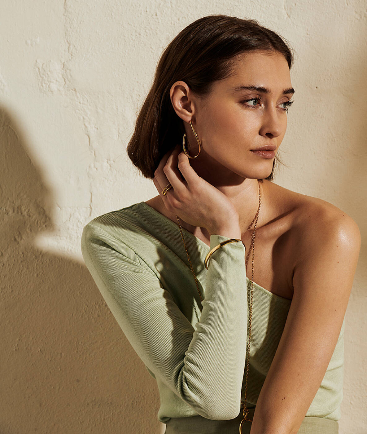 MILLA Big Ohrringe Gold