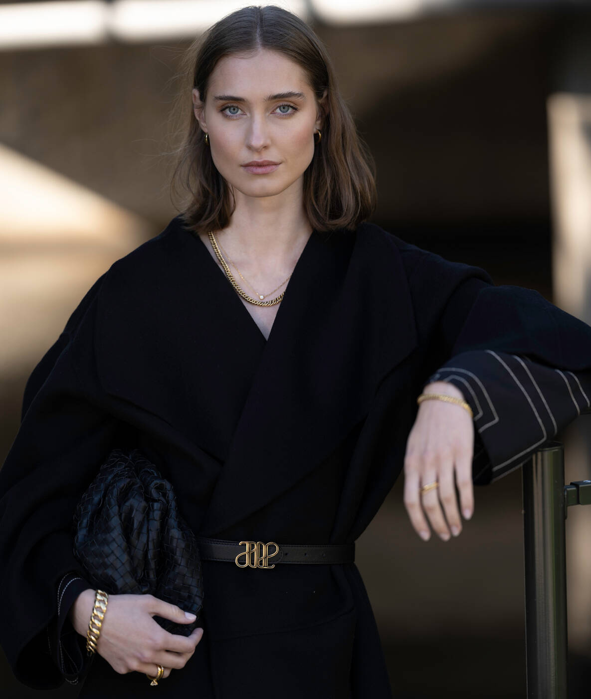 LILLY 4 mm Halsketten Gold/Kristall