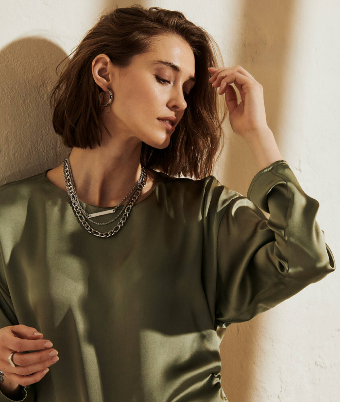 KLARA Wide 30mm Ohrringe Stahl