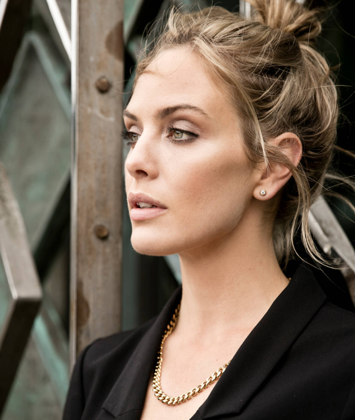 LILLY 4 mm Ohrringe Gold