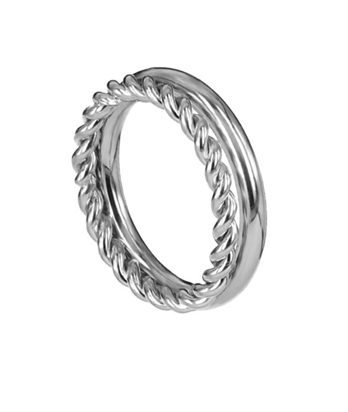 TWIST Stahl ring