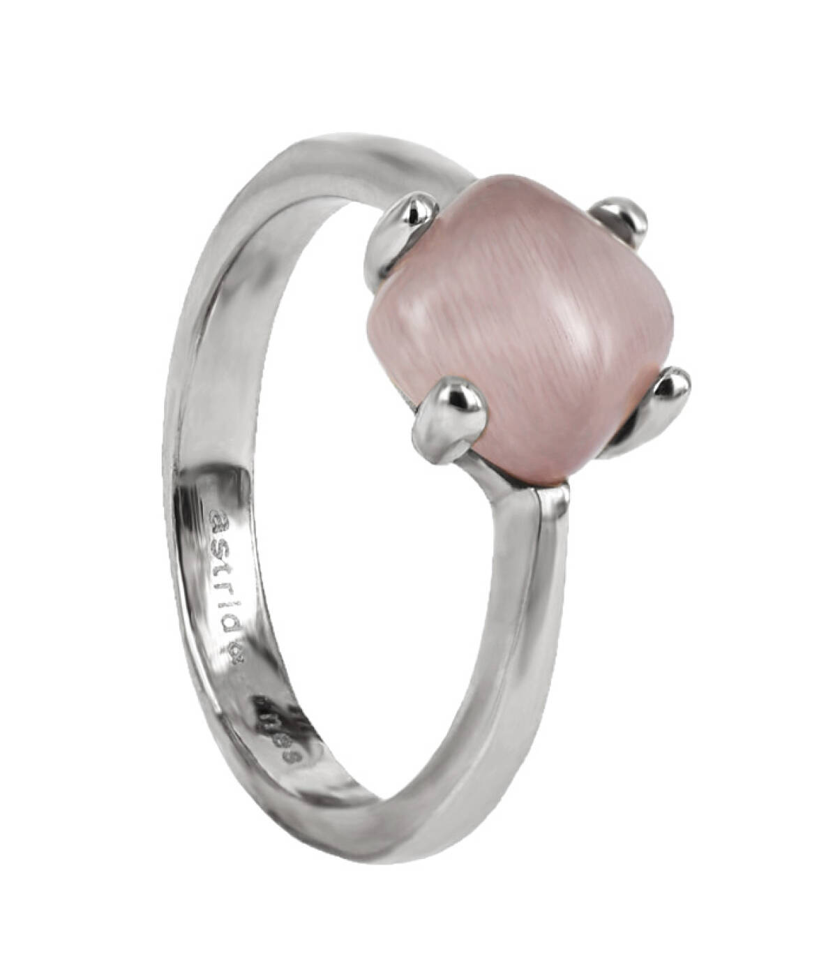 VICTORIA Stahl/Rosa ring