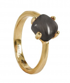 VICTORIA Gold/Gray ring