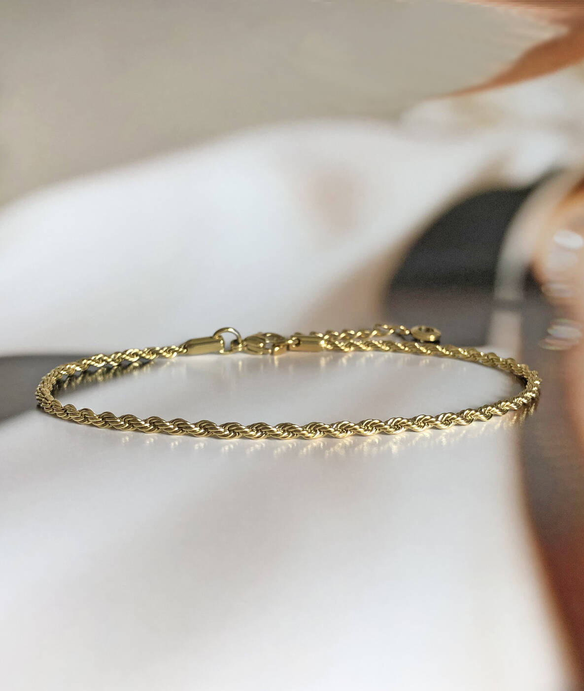 TWINNIE ANKLET Armbänder Gold