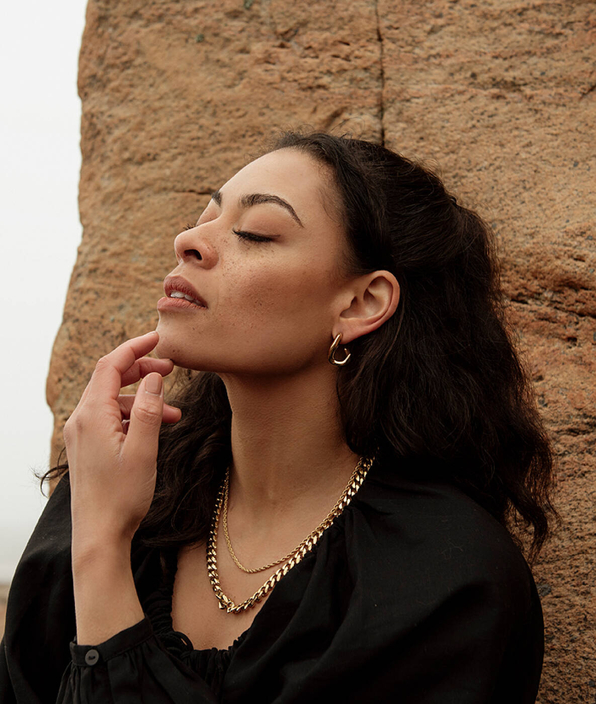 TWINNIE Halsketten Gold