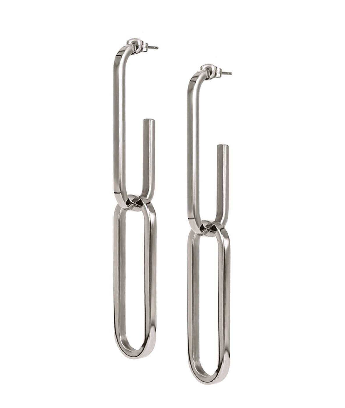 CHANIA Long Ohrringe Stahl