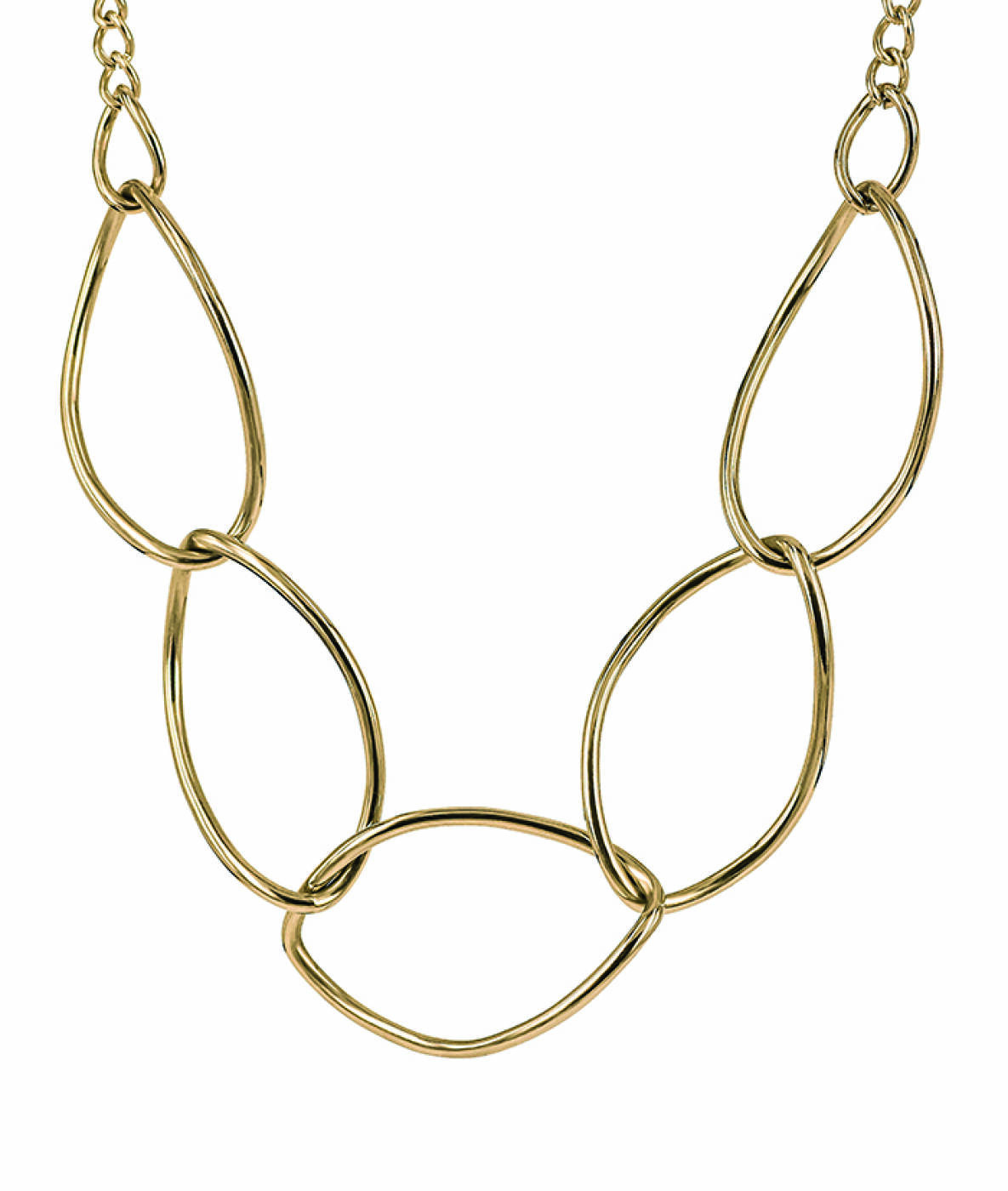 MILLA Big Halsketten Gold