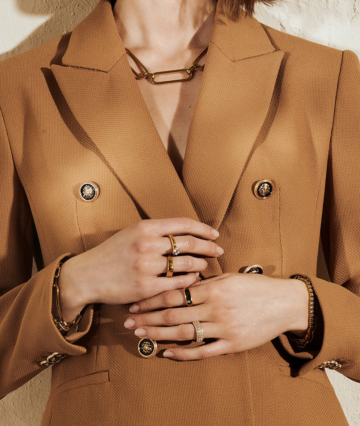 NOUR Stone Gold ring