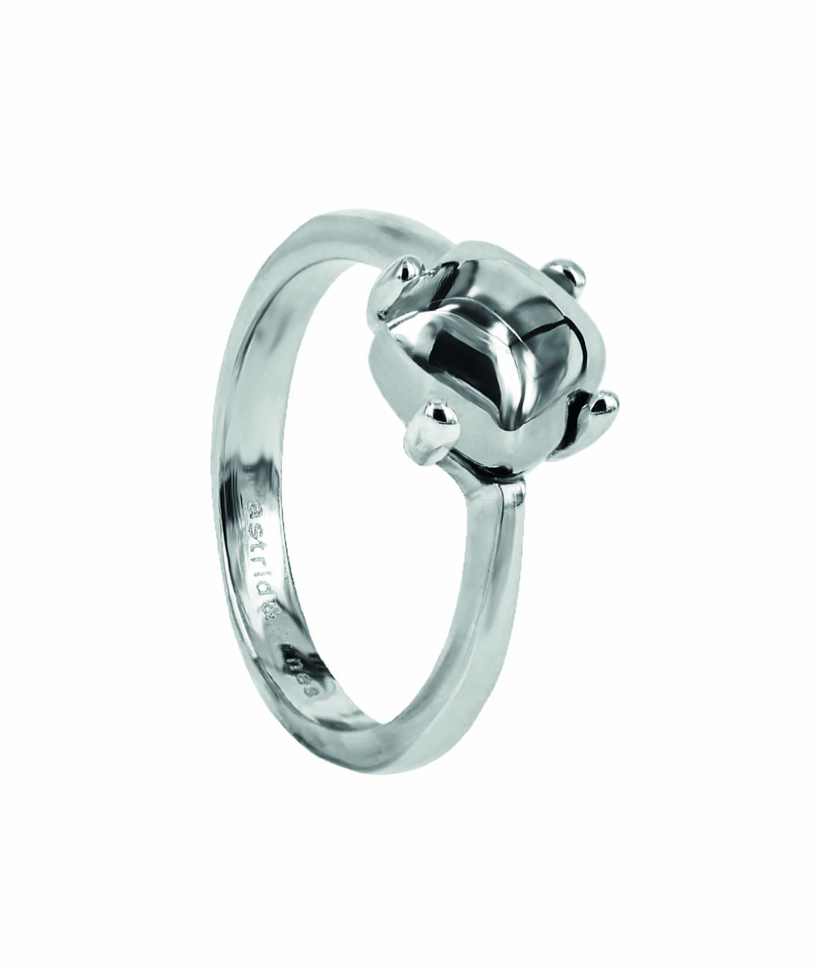 VICTORIA Plain Stahl ring