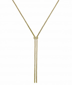 CLARISSA Long Halsketten Gold