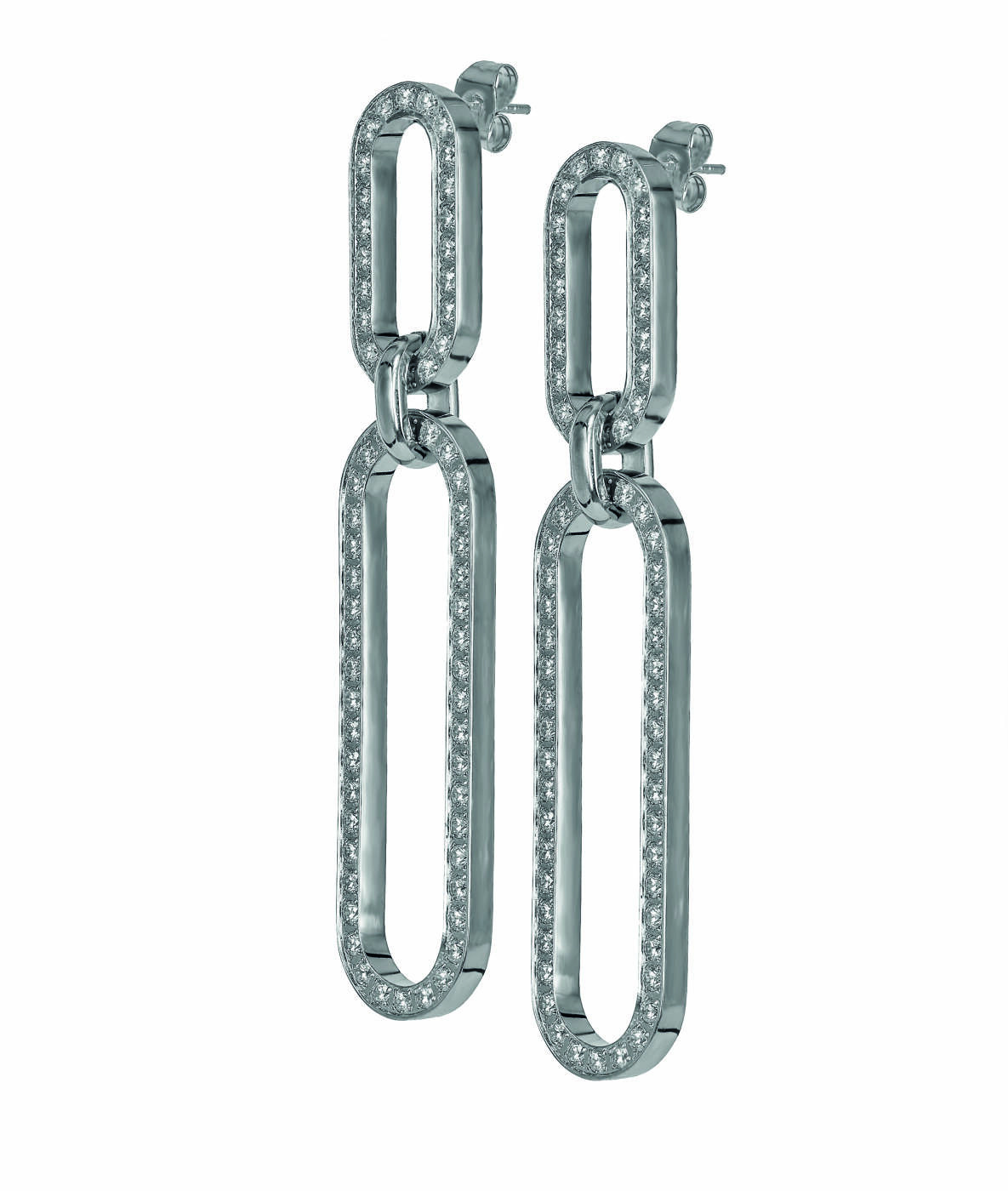 EXCELLENT Long Ohrringe Stahl