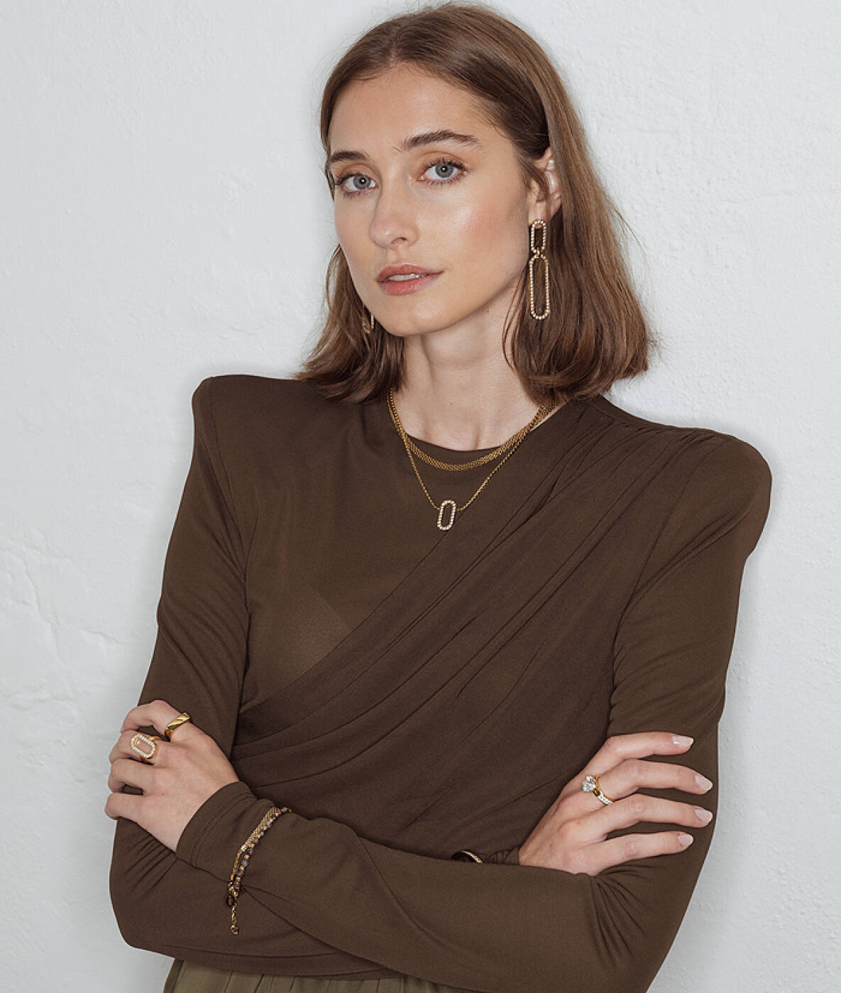 EXCELLENT Long Ohrringe Stahl