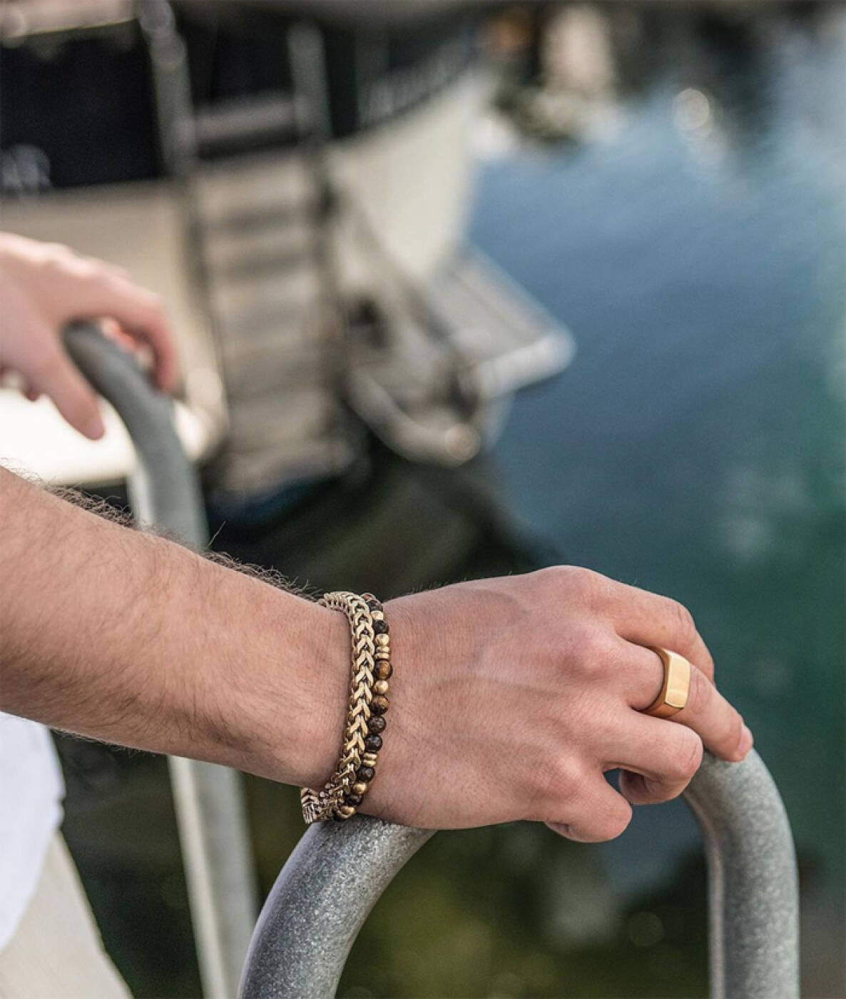 IGGY Armbänder Gun Metal