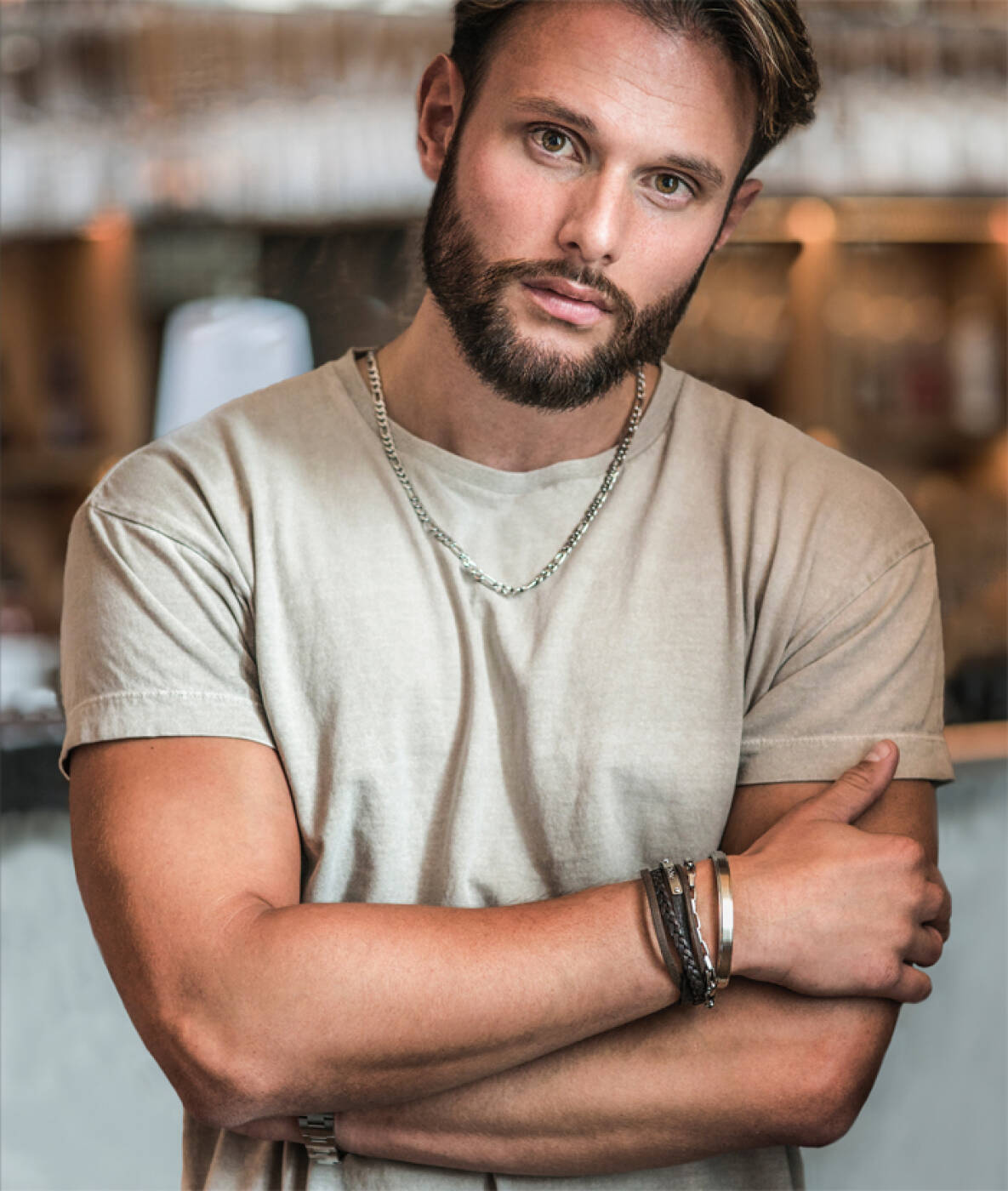 ICON Armbänder Braunt