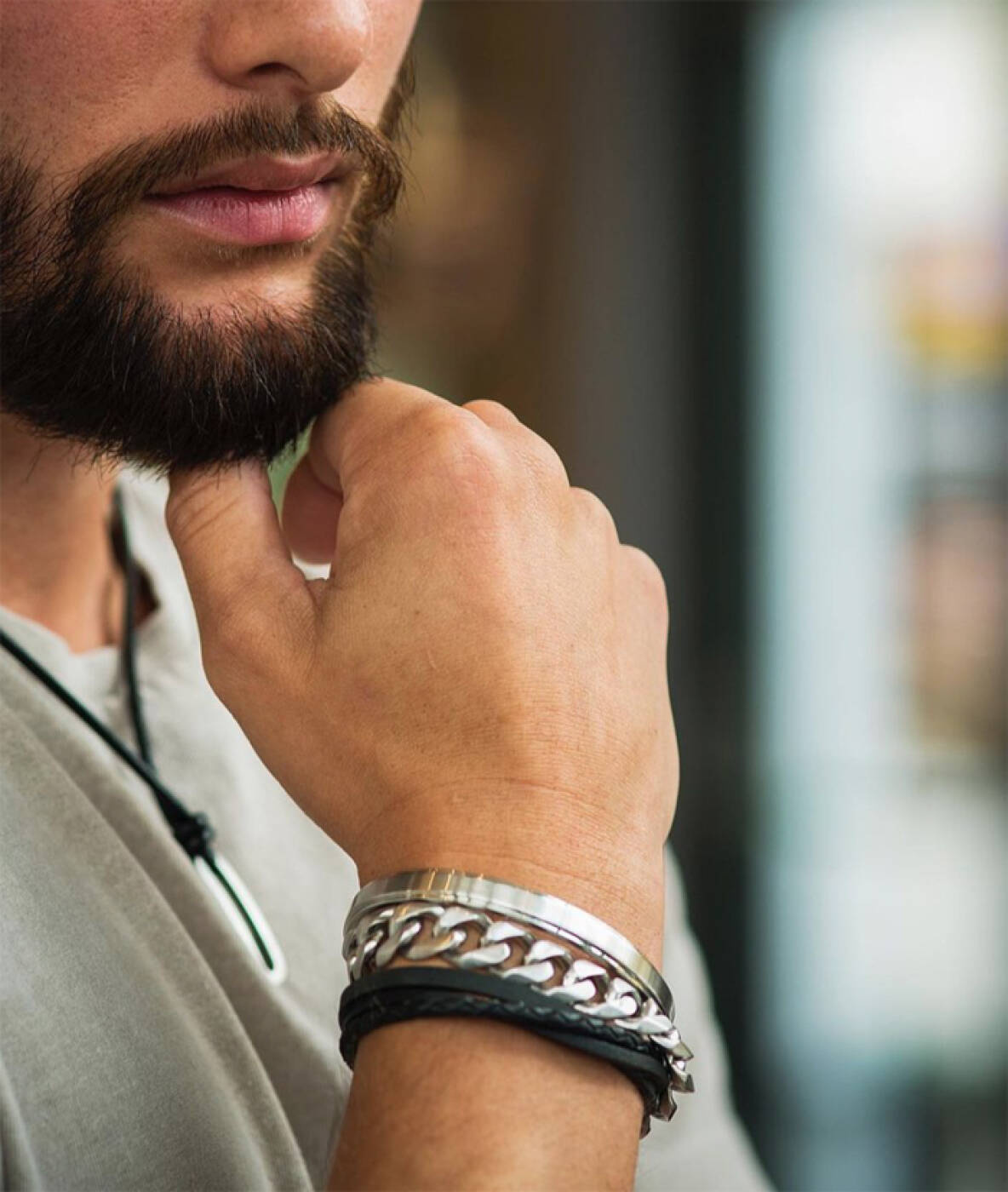 ERIC Armbänder Schwarz