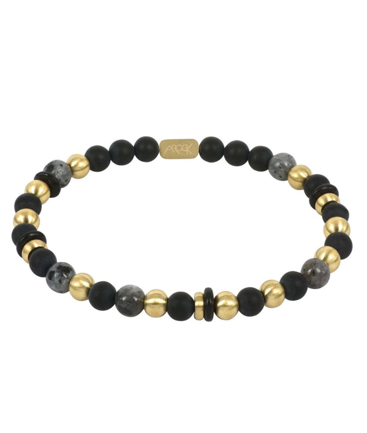 EDDIE Armbänder Schwarz/Gold