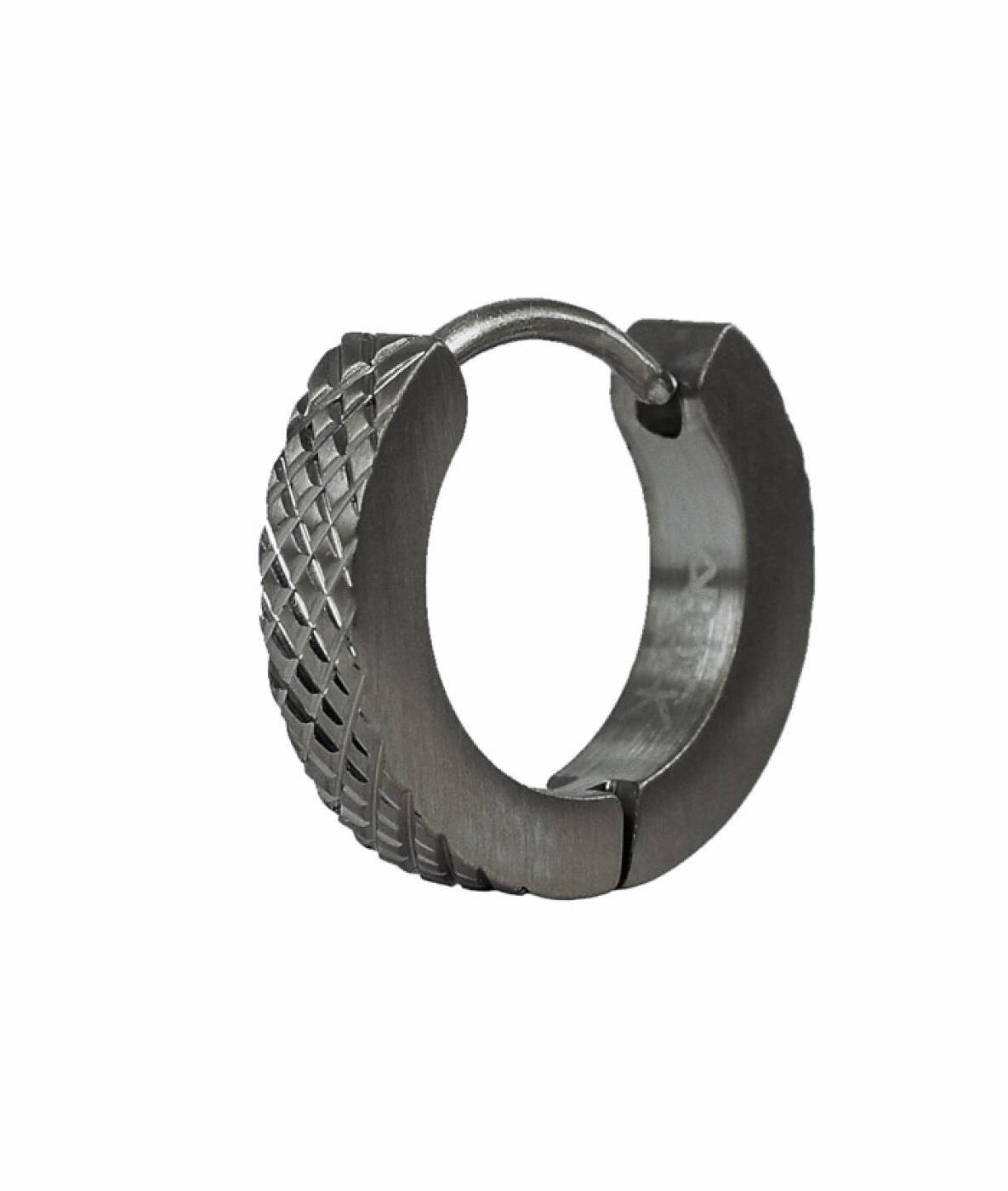 PLEX Ohrringe Gun Metal