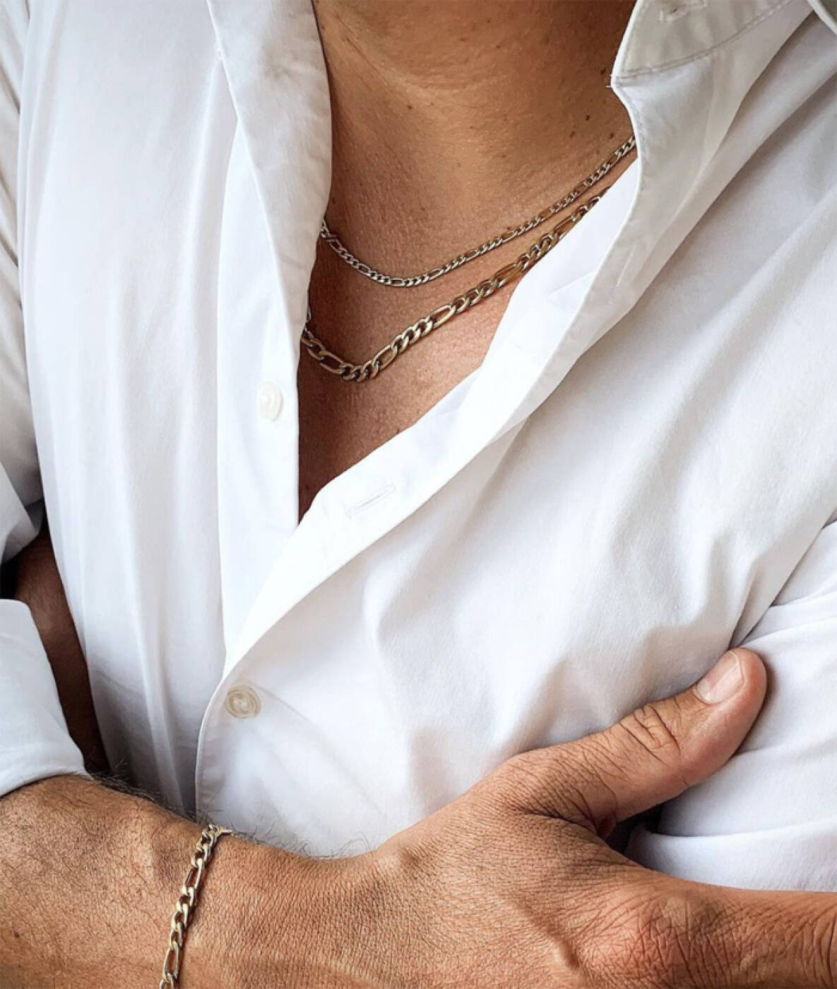 SCOTT Small Halsketten Stahl