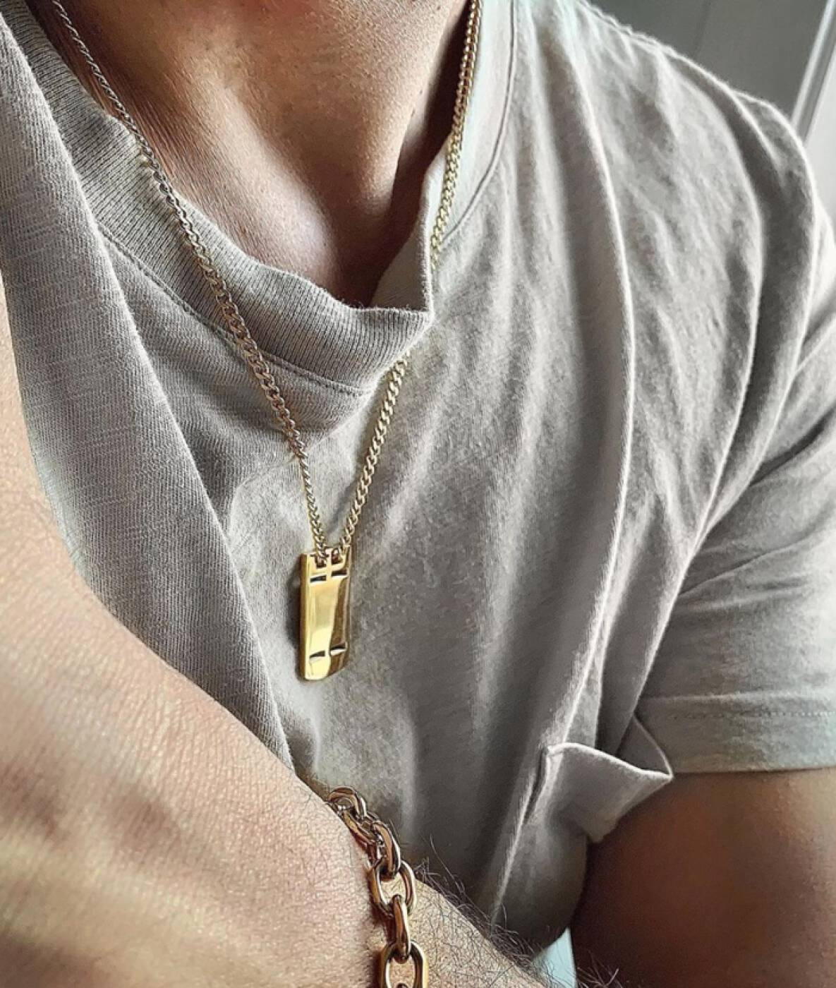 ELVIN Halsketten Gold