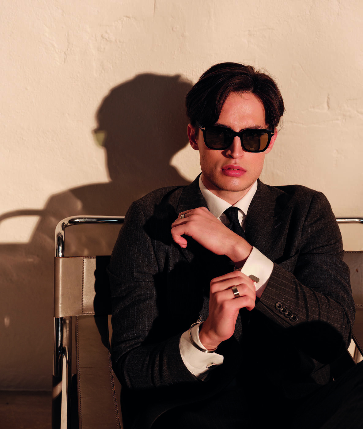 DAVE manschettknappar Stahl