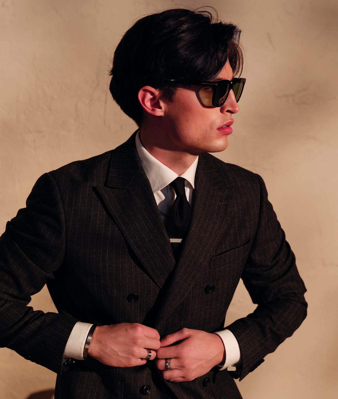 DAVE Bangle Armbänder Gold