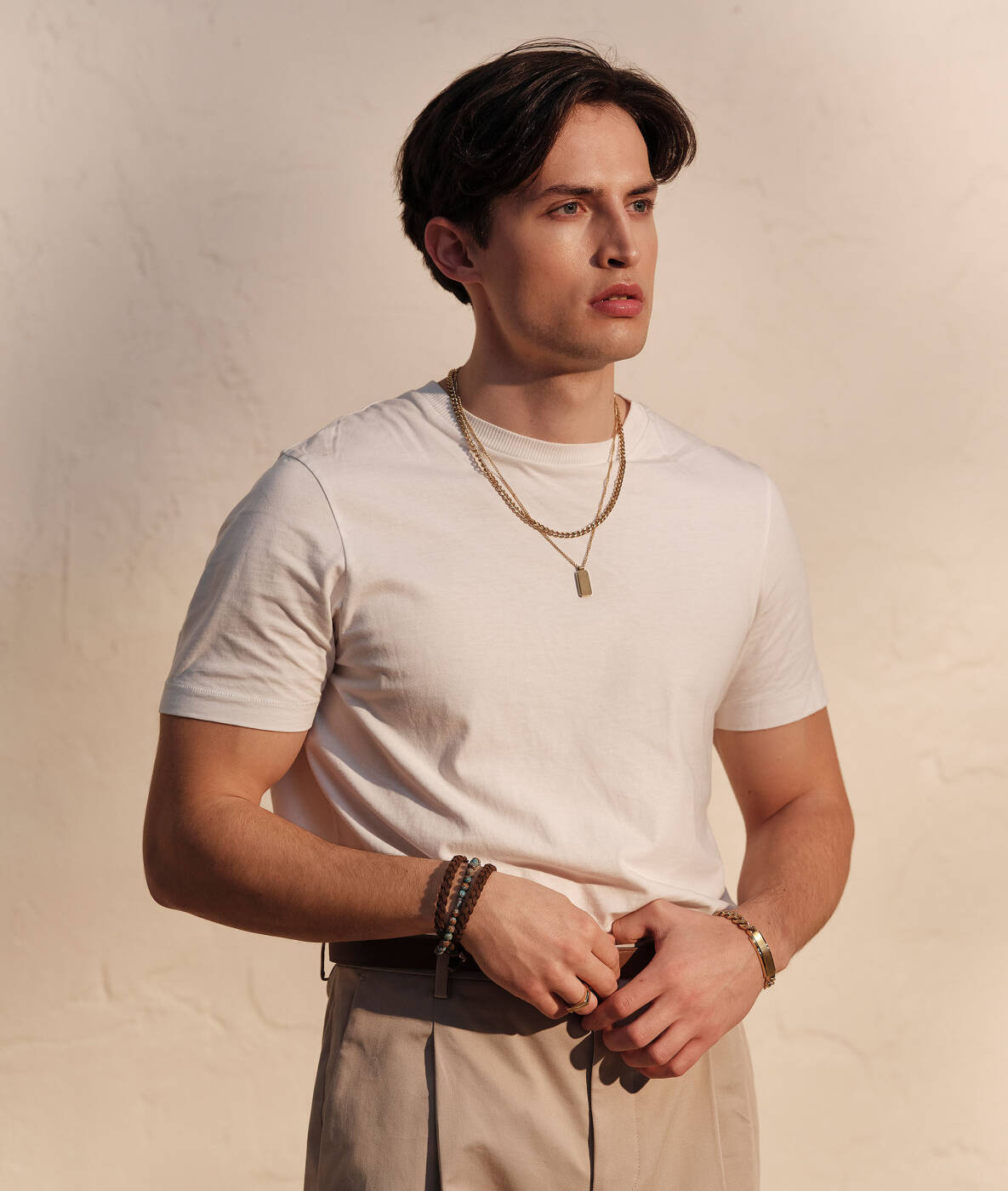 JULIAN Halsketten Gun Metal