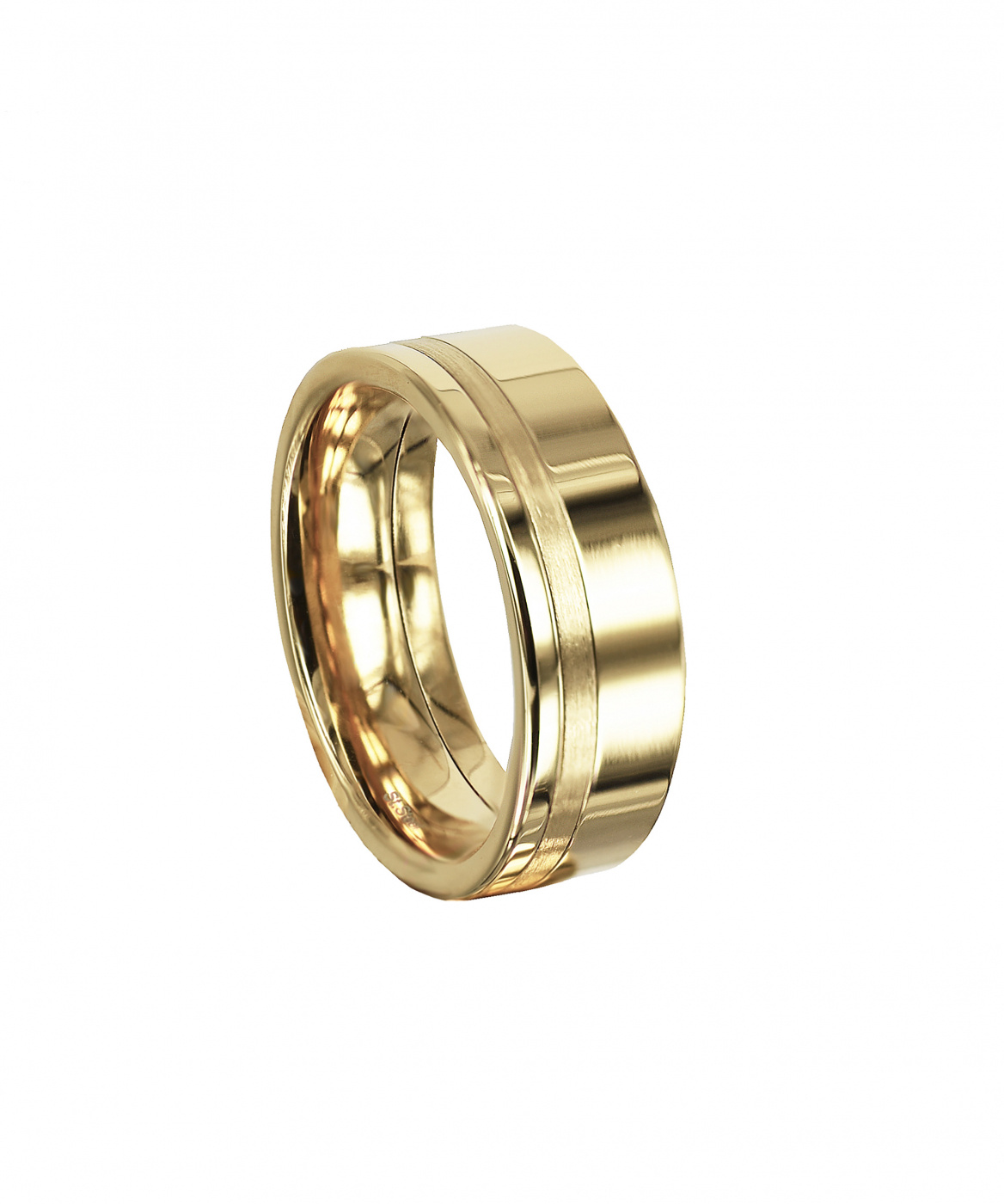 MOLTAS Ring Plain Gold