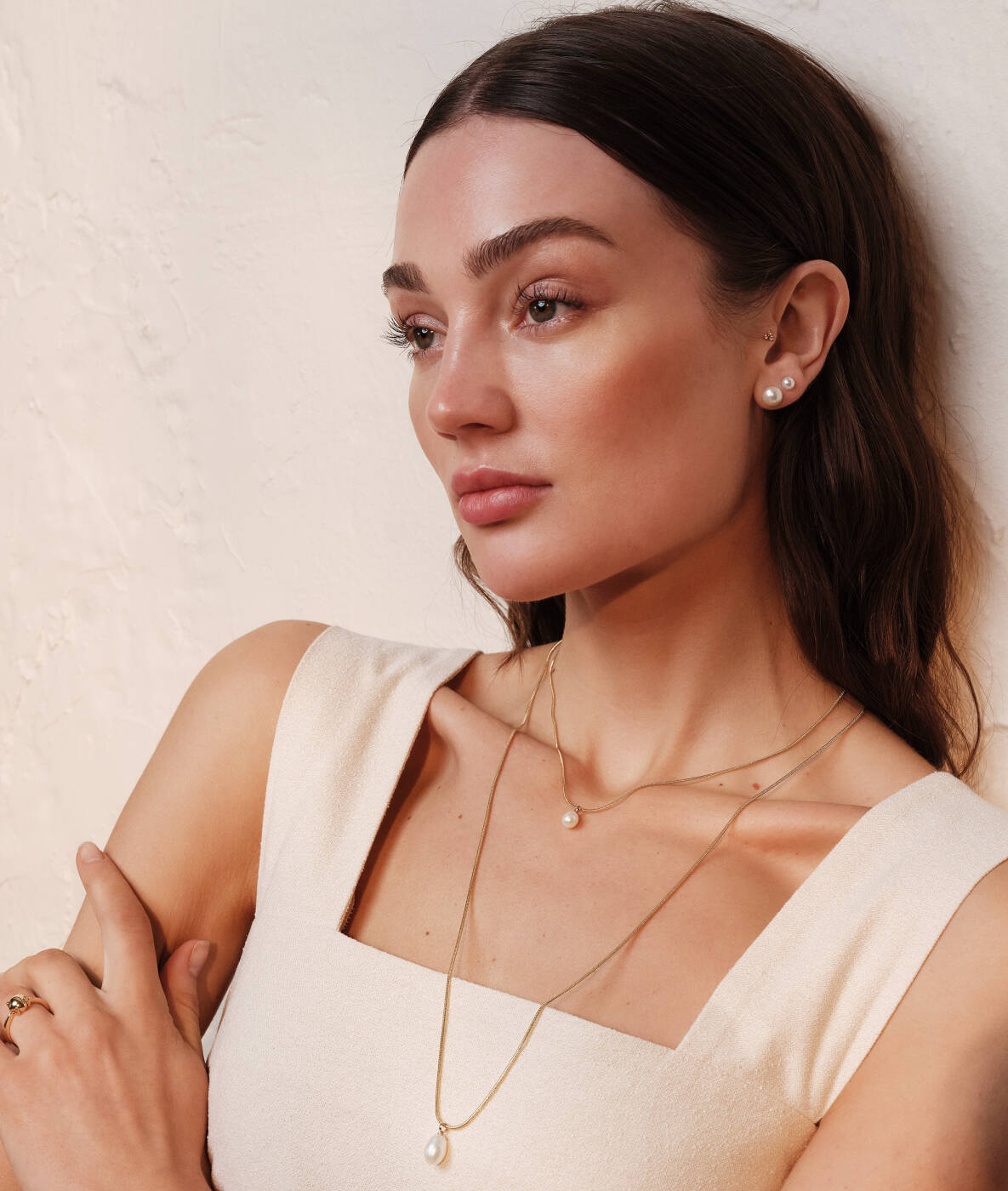 PALMA Stud Small Ohrringe Stahl