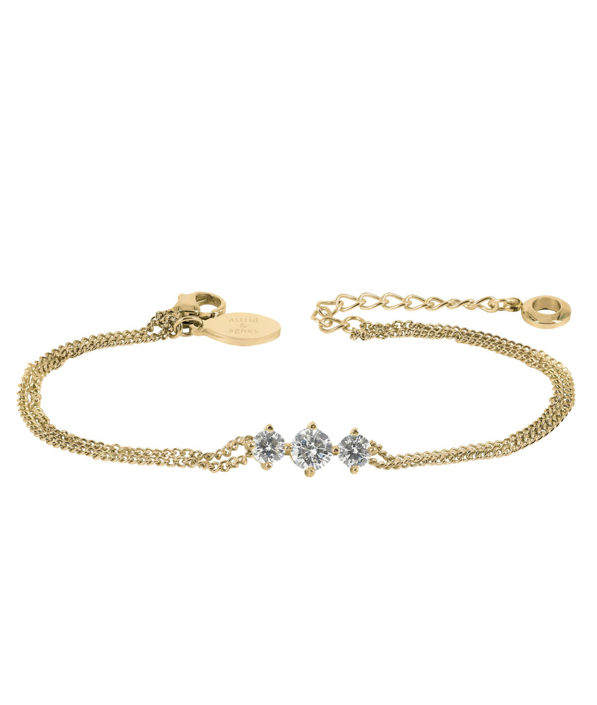 IDA Tripple Armbänder Gold