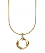 CAROLIN Halsketten Gold/Gold