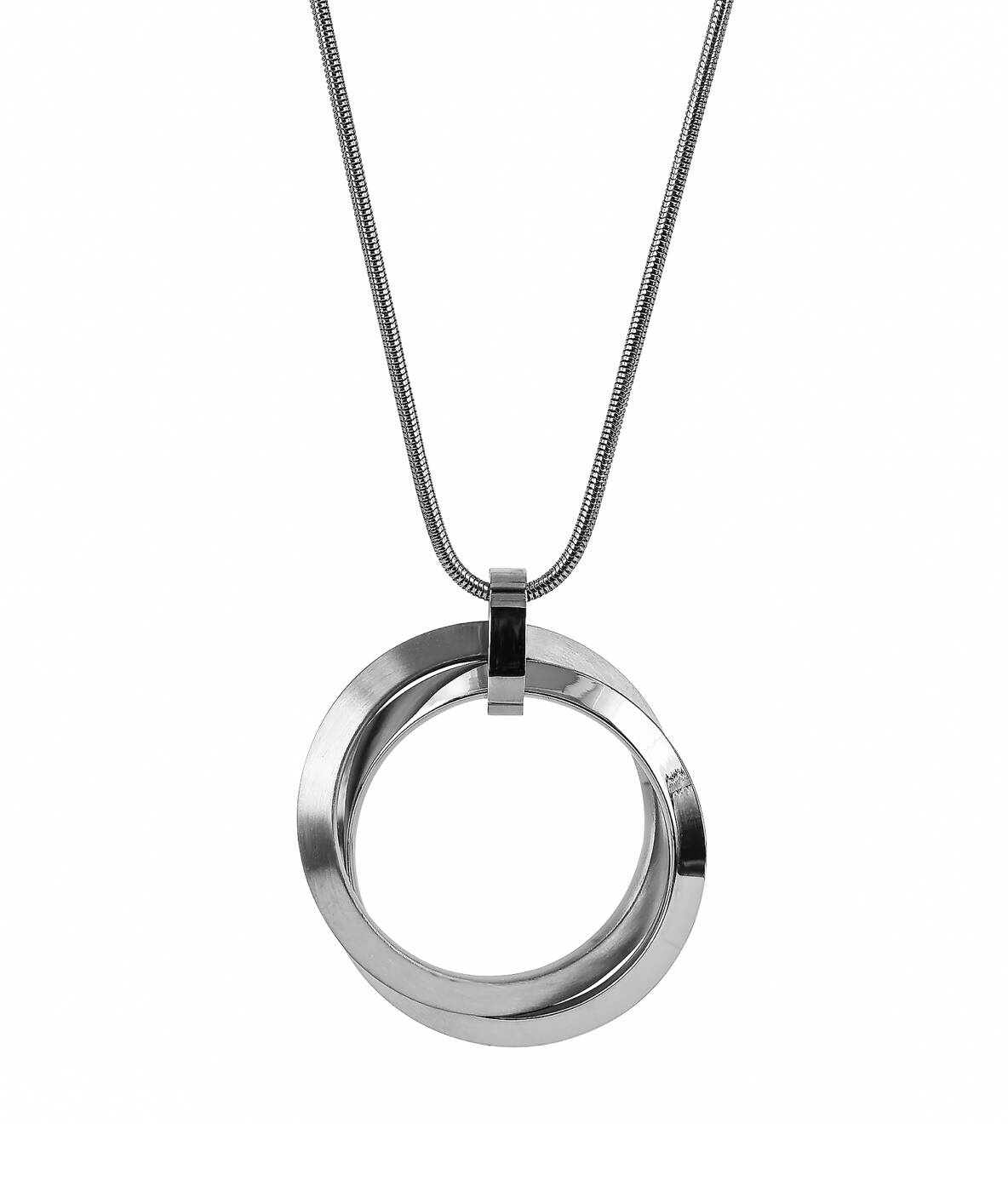 CHELSEA Long Halsketten Stahl/Stahl