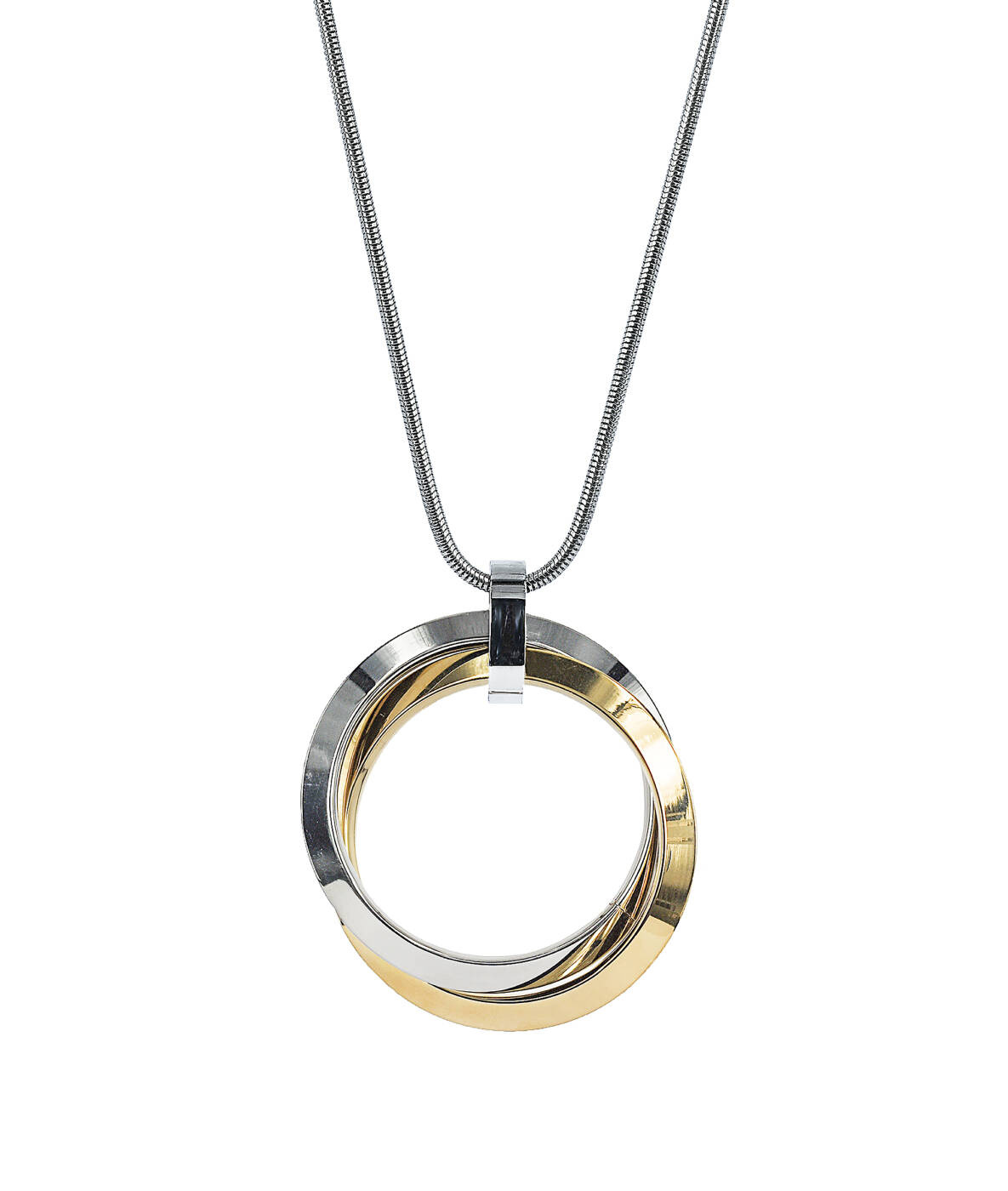 CHELSEA Short Halsketten Stahl/Gold