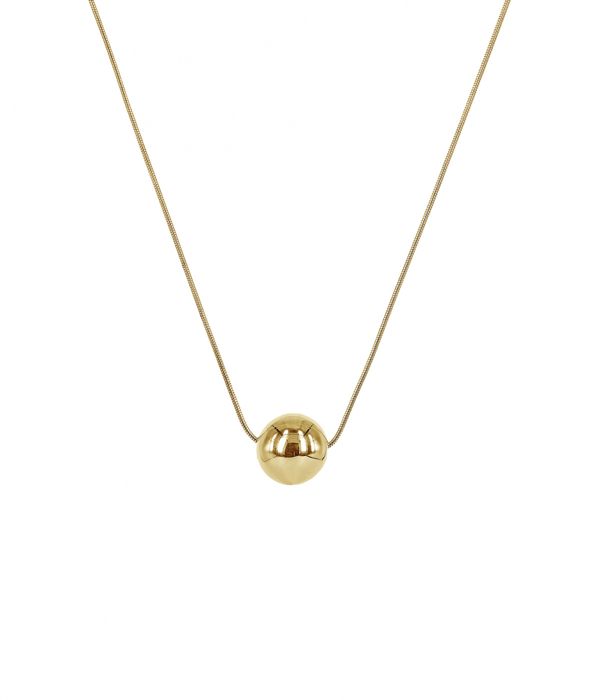 ESSIE Single Short Halsketten Gold