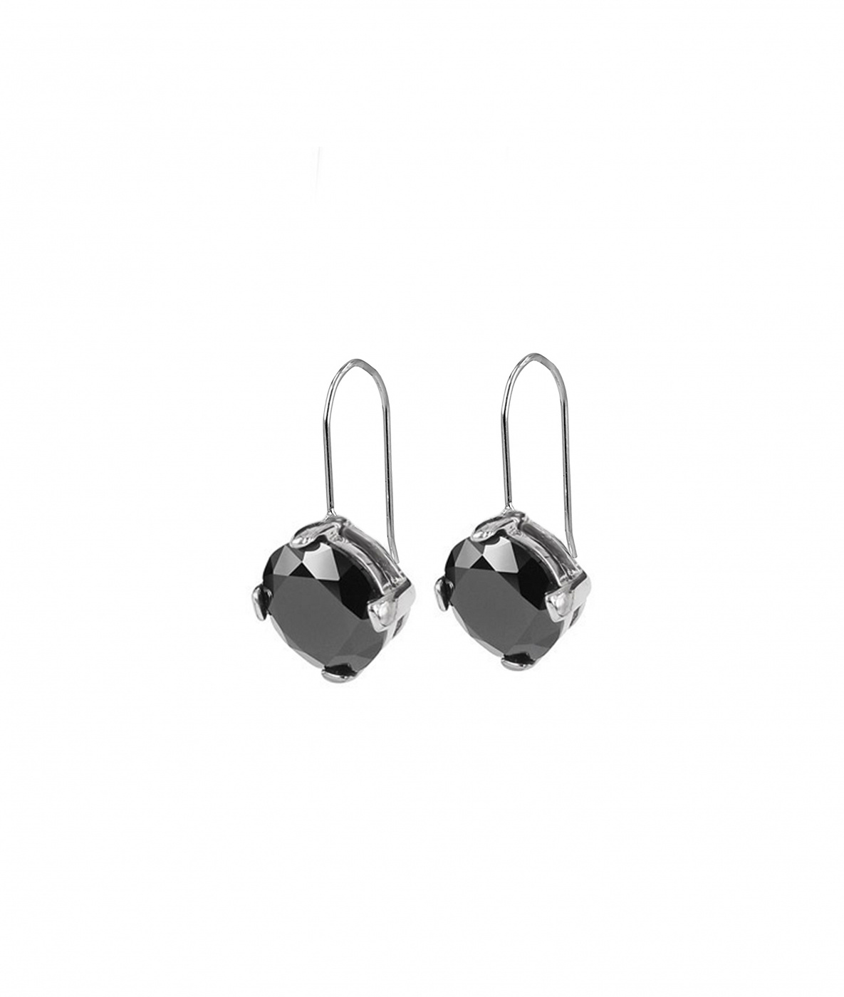 FRIDA Short Ohrring Stål/Svart
