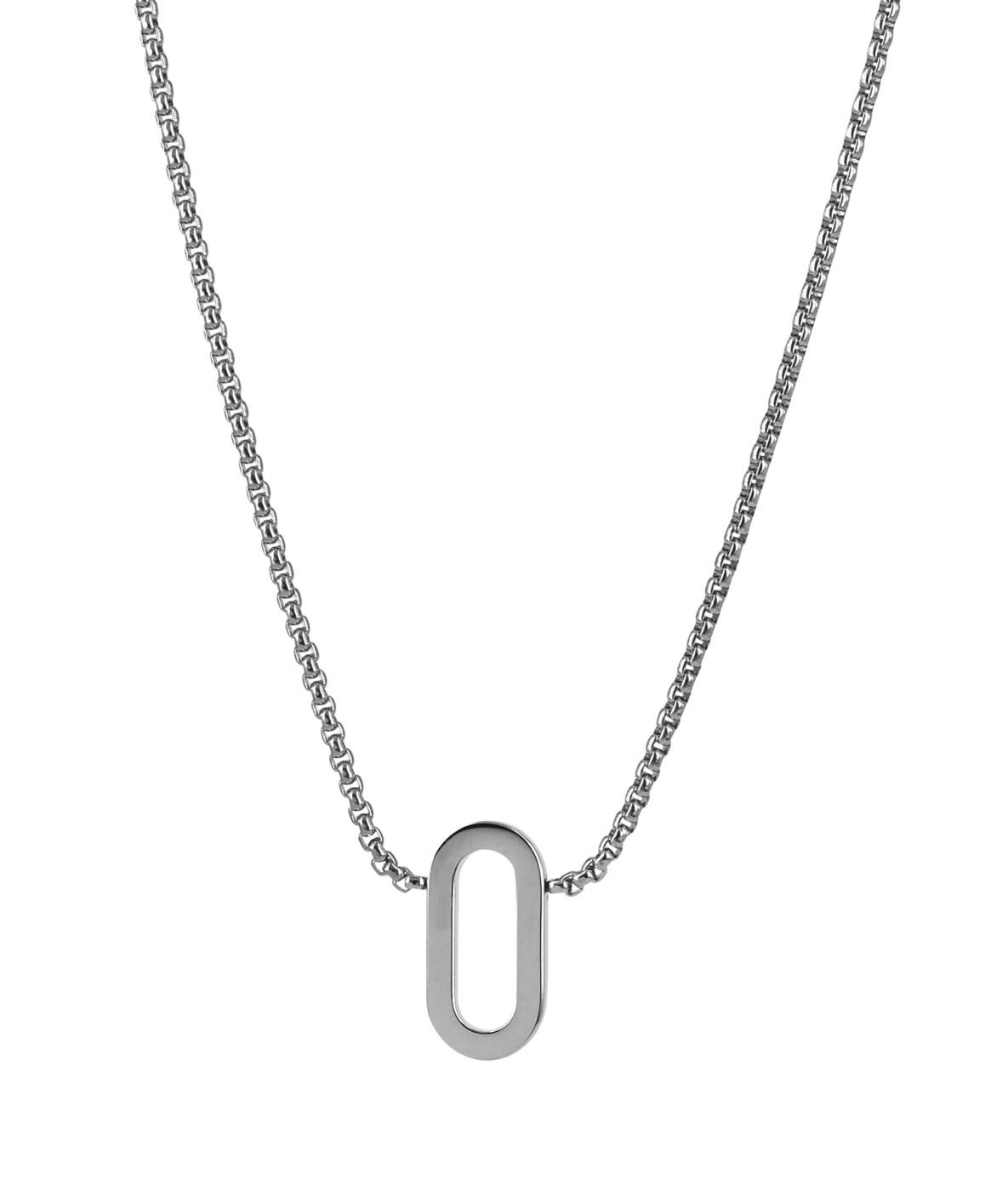 EXCELLENT Plain Halsketten Stahl
