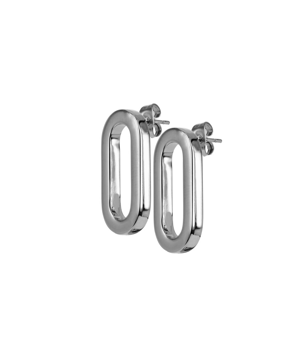 EXCELLENT Plain Ohrringe Stahl