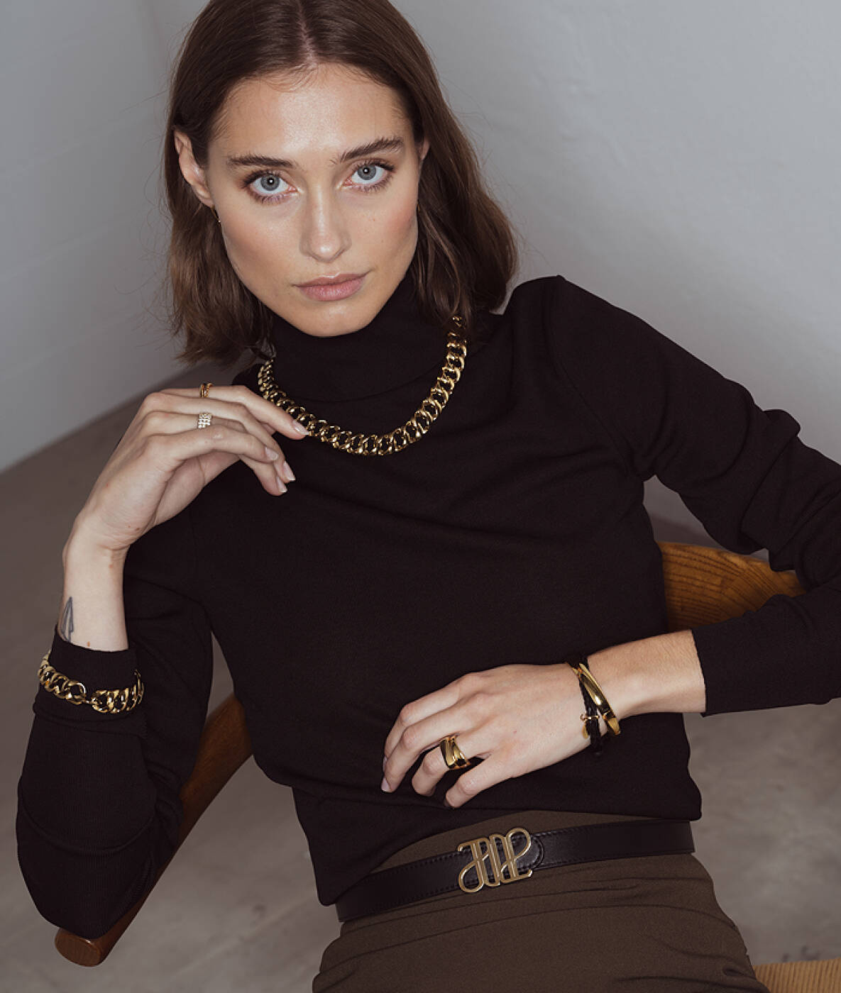 ASTRID Halsketten Gold