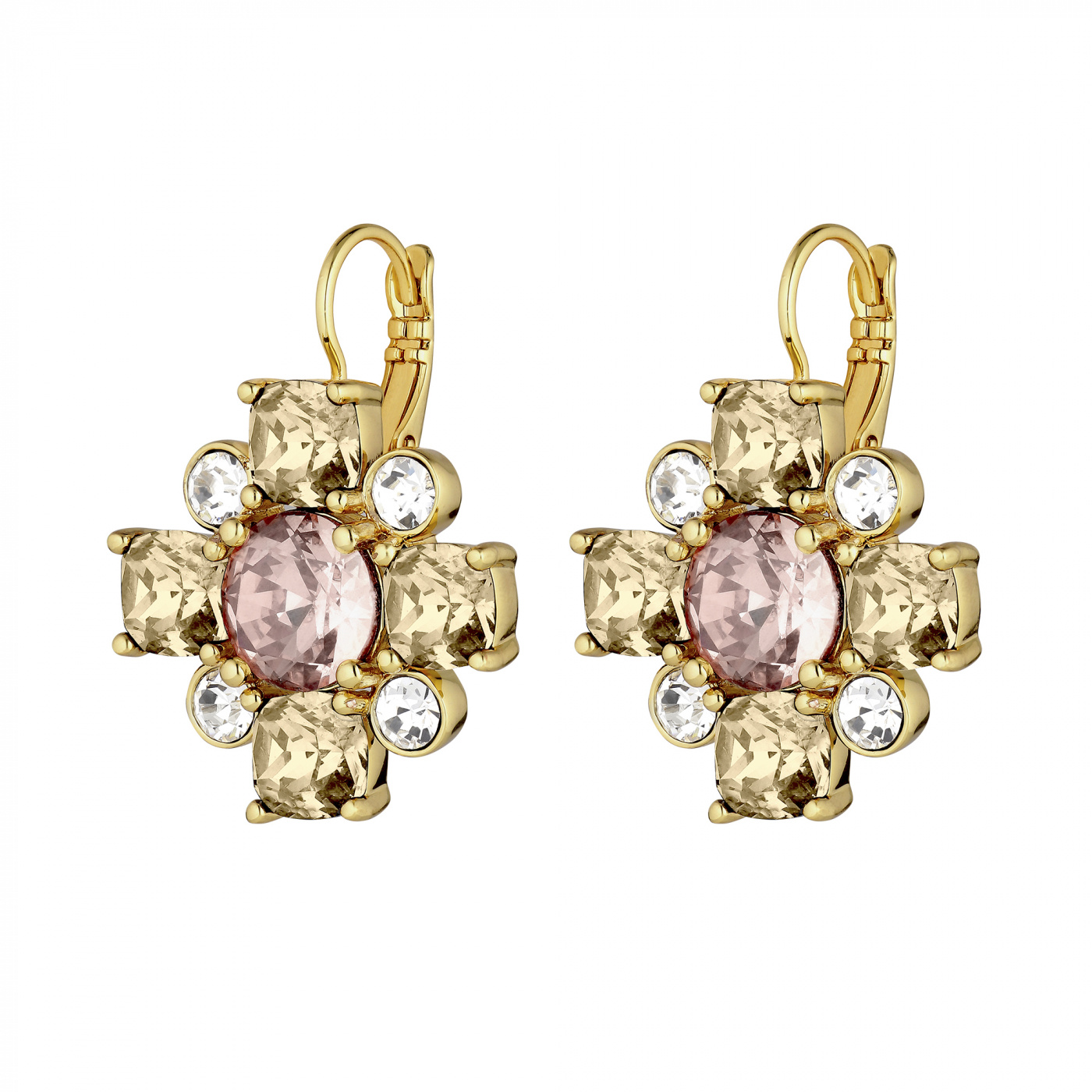 BATTI Gold GOLDEN / ROSE Ohrring