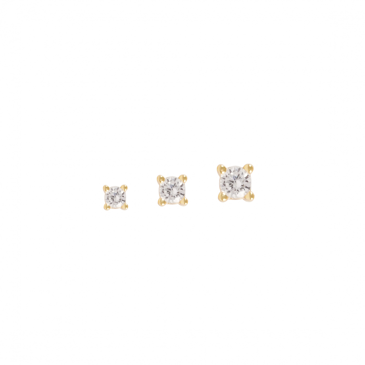 Siri mini Earring set Gold