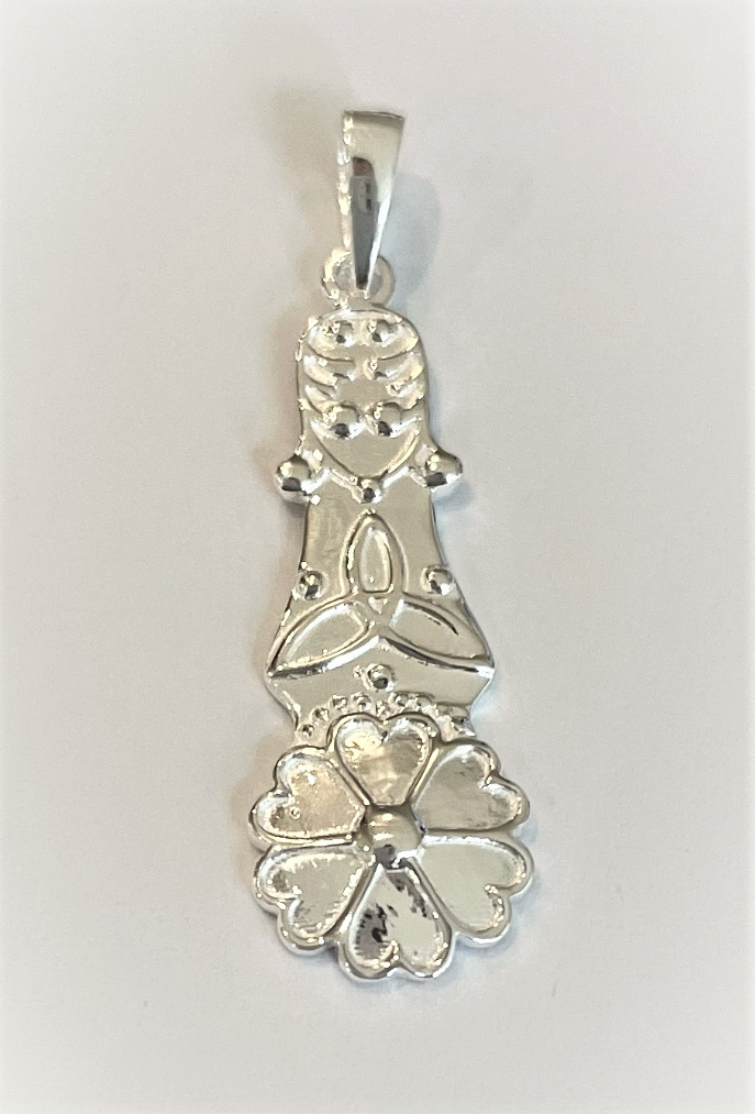 Uppland halssmycke stort Silber